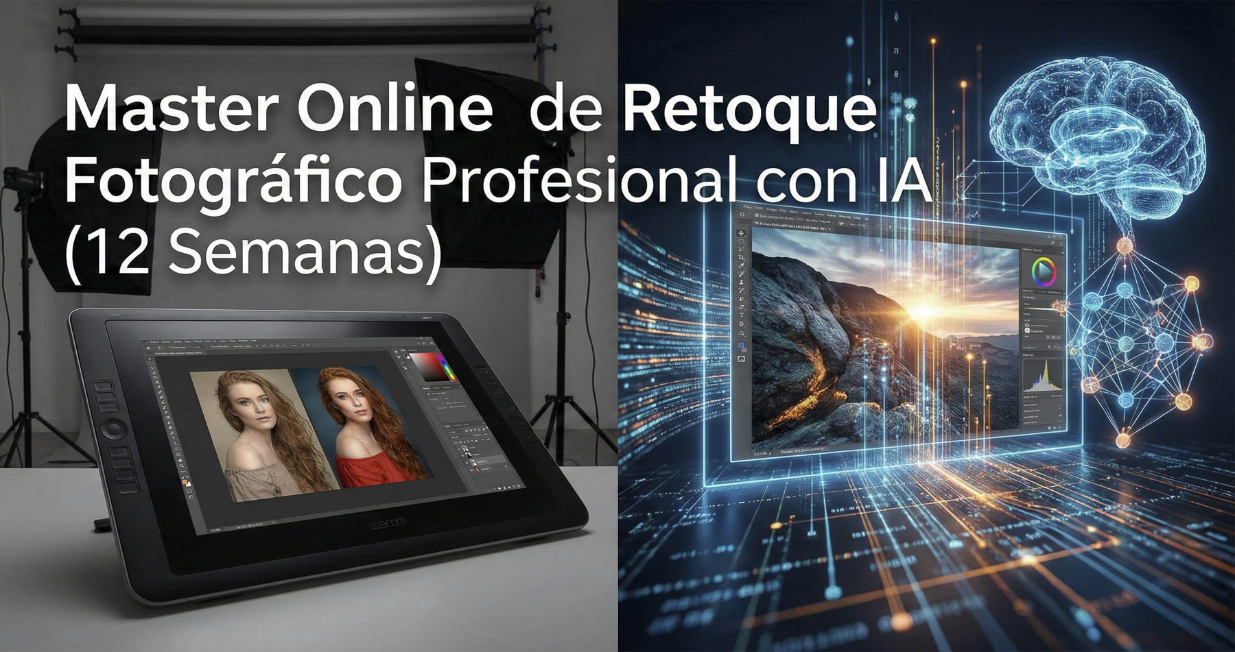 Master Retoque Fotográfico  Profesional con IA (Marzo 2026)