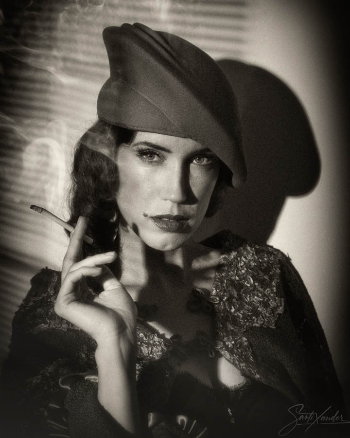 Retrato Blanco y Negro - Santi Xander_29